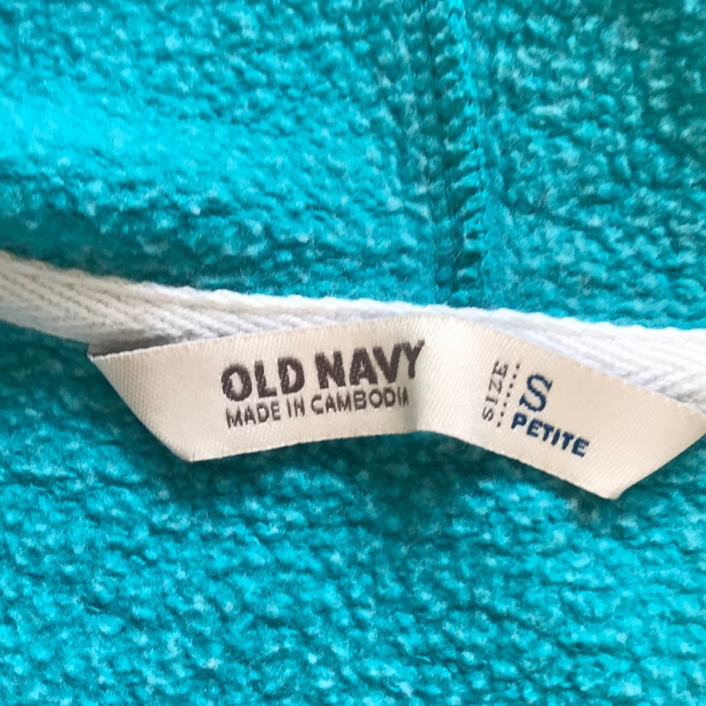 ❌ SOLD ❌ OLD NAVY NYC Blue zip up hoodie Size Small - Picture 2 of 6